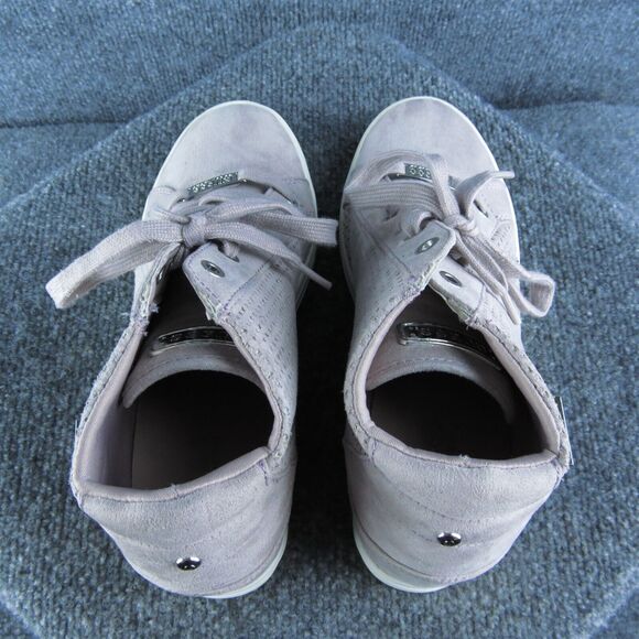 GUESS Women's WGLinked2‎ Ankle Boots Pink Textile Size 10M Gently Used 2025 - Picture 5 of 7